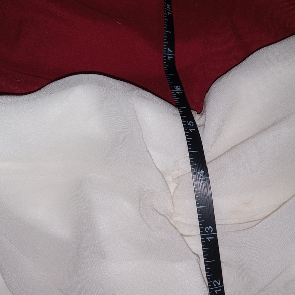 BCBGeneration Strapless White Tiered Ruffle Dress NWT Womens Size M Cocktail - Picture 12 of 13